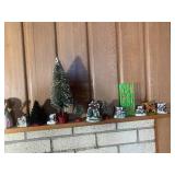 Precious Moments, brush trees (all ...