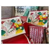 3 boxes of Vintage Christmas - plas...