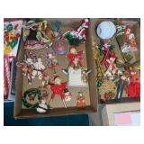 3 boxes of Vintage Christmas - plas...