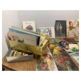 2 boxes of postcards...