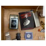 Watches, Everlasting match/lighter,...