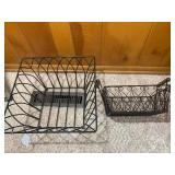 2 metal baskets...