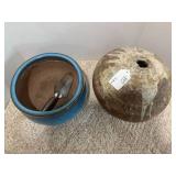 Homemade pottery pieces ...