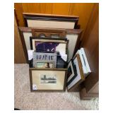 Assorted pictures and frames...