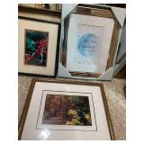 Assorted pictures and frames...