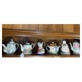 Coffee/tea pots with biscuit jar...