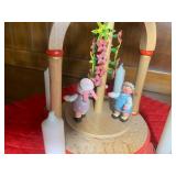 Wooden Christmas pyramid Erzgebirge...