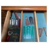 Postcard, salesman sample stanchion...