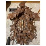 German carved cuckoo clock, very de...