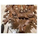 German carved cuckoo clock, very de...