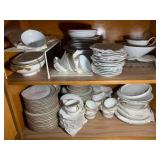 Two different sets of China dishes...