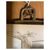 Photo album with moon shaped mirror...