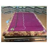 Photo album with moon shaped mirror...