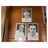 Vintage baseball photo cards of Wes...