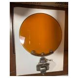 Vintage automobile amber glass viso...