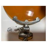 Vintage automobile amber glass viso...