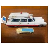 Dinky ambulance metal toy car...