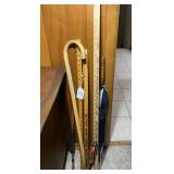 Lester Prairie rulers, umbrella...