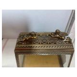 Andrea metal and glass trinket box ...