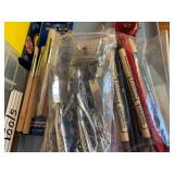Crafting tools, 4 containers of...
