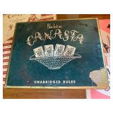 Dice, playing cards, card games...