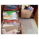 Craft material and dolls, all 3 box...