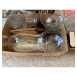 2 boxes of plastic display stands, ...