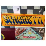 Games and crayons...