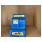 Uncle Sam metal bank...