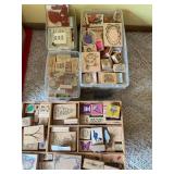 Stack of stamping blocks...