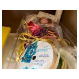 (2) top shelves of miniature collec...