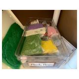 (2) top shelves of miniature collec...