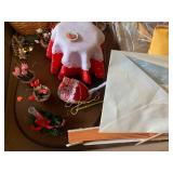 (2) bottom shelves of miniature col...