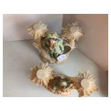 Gentleman and lady candelabra...