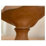 Terracotta busts of children (2), a...