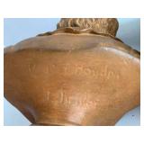 Terracotta busts of children (2), a...