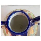 Porcelain vase with cobalt blue...