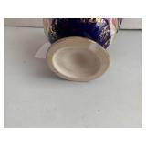 Porcelain vase with cobalt blue...