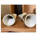 2 pcs - Bisque porcelain young adul...