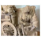 Sculpture with John Alden and Prisc...