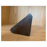 Cast iron door stop of child...