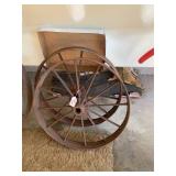 (2) Iron wheels...