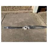 Metal air plane propellor...