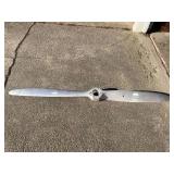 Metal air plane propellor...