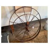 (2) Iron wheels...