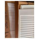 Shutters, non-matching...