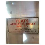 Yeats appliance moving dolly cart...