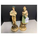 Borghese chalkware, young couple wi...