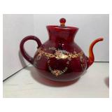 Murano Ruby Red tea or coffee set...