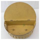 Lazy Susan - Vintage Gold-Tone Round Serving Center with Filigree Cutouts